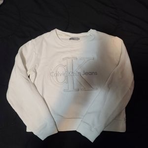 Calvin Klein Jeans white Crewneck